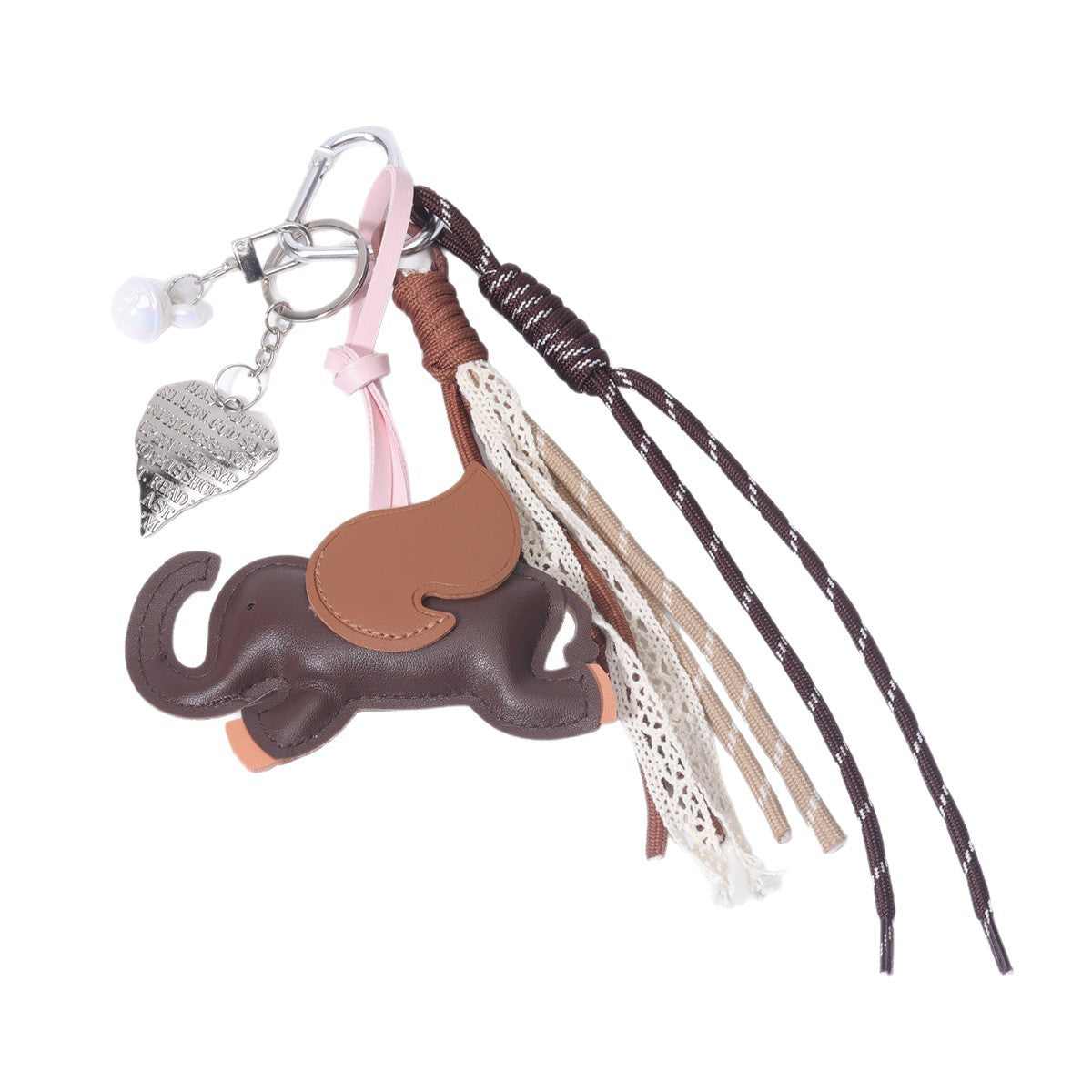 爆款包挂义乌现货diy包包小飞象PU包挂miu系包挂绳子手机链配饰