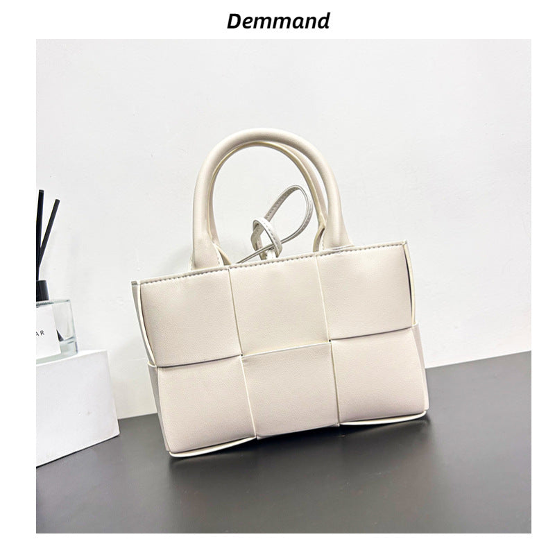 2023新款包包秋冬质感大包编织托特简约时尚女真大容量手提斜挎包