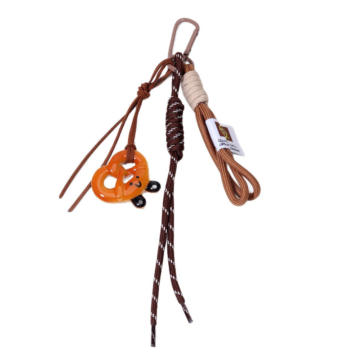 手工DIY碱水面包钥匙扣秋冬美拉德系可爱面包挂件学生情侣书包装