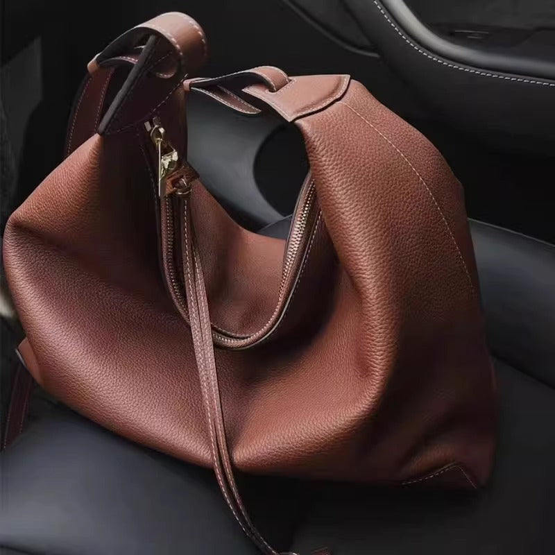 大号风筝系列流浪包腋下牛皮托特包慵懒通勤单肩斜跨女包一件代发