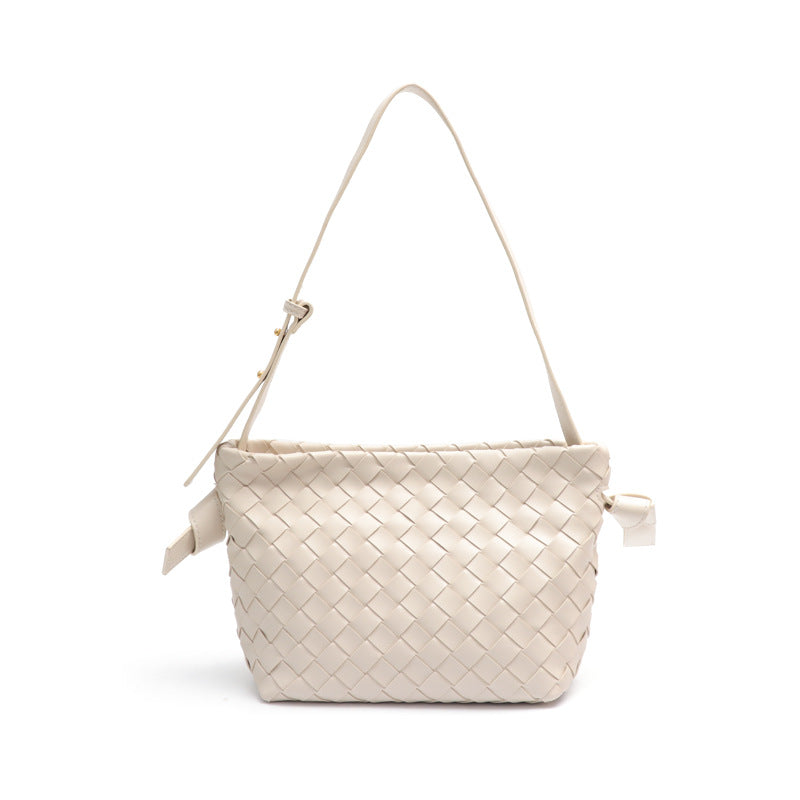 网红时尚休闲新款创意手工编织包包女百搭潮流小众单肩斜挎腋下包