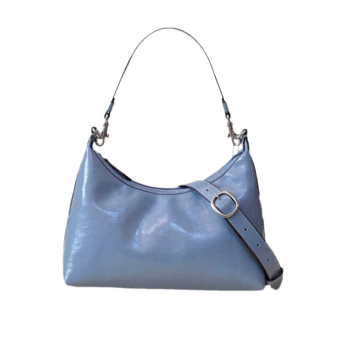 Juliet半月腋下单肩斜挎包女Hobo简约时尚百搭通勤慵懒随意辣妹包