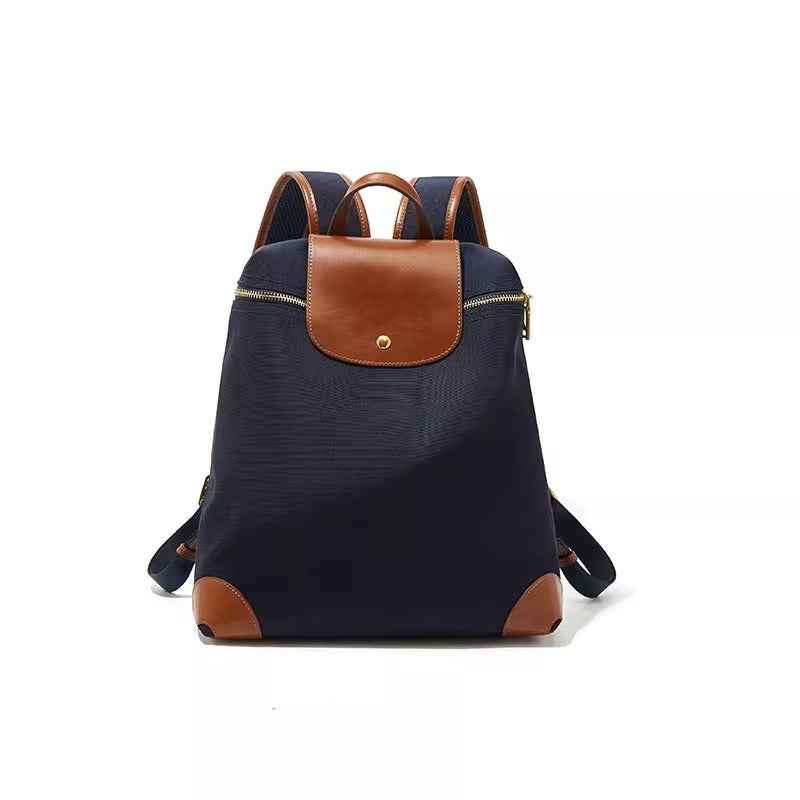 轻便双肩包大容量轻便尼龙布背包旅行包书包通勤电脑包出行上学