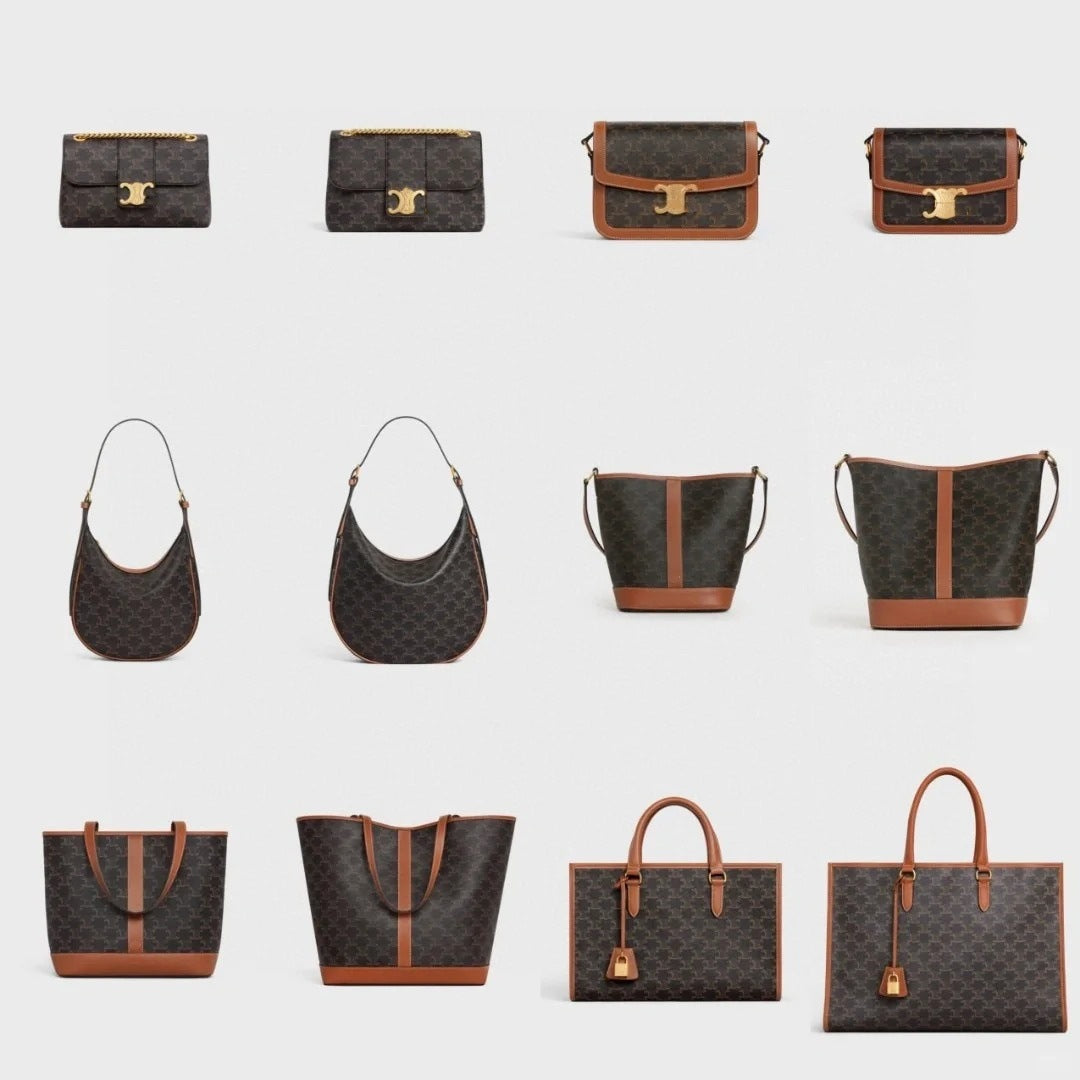 小香Ce新款贝壳包潮时尚手提包通勤百搭单肩斜挎轻奢小包保龄球包