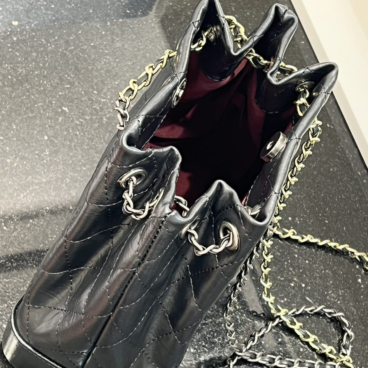 真皮女包小包高级感时尚链条包单肩包头层牛皮格子纹斜挎包女