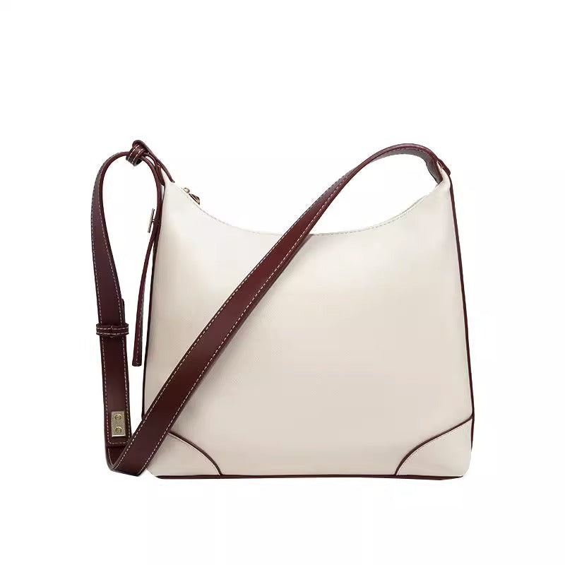 真皮包包女时尚TOGO头层中古腋下包2023新款百搭水桶包单肩斜挎包