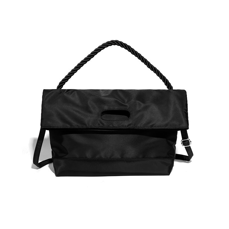 牛津布大容量通勤腋下包网红秋冬新款购物袋女包定制logo直播货源