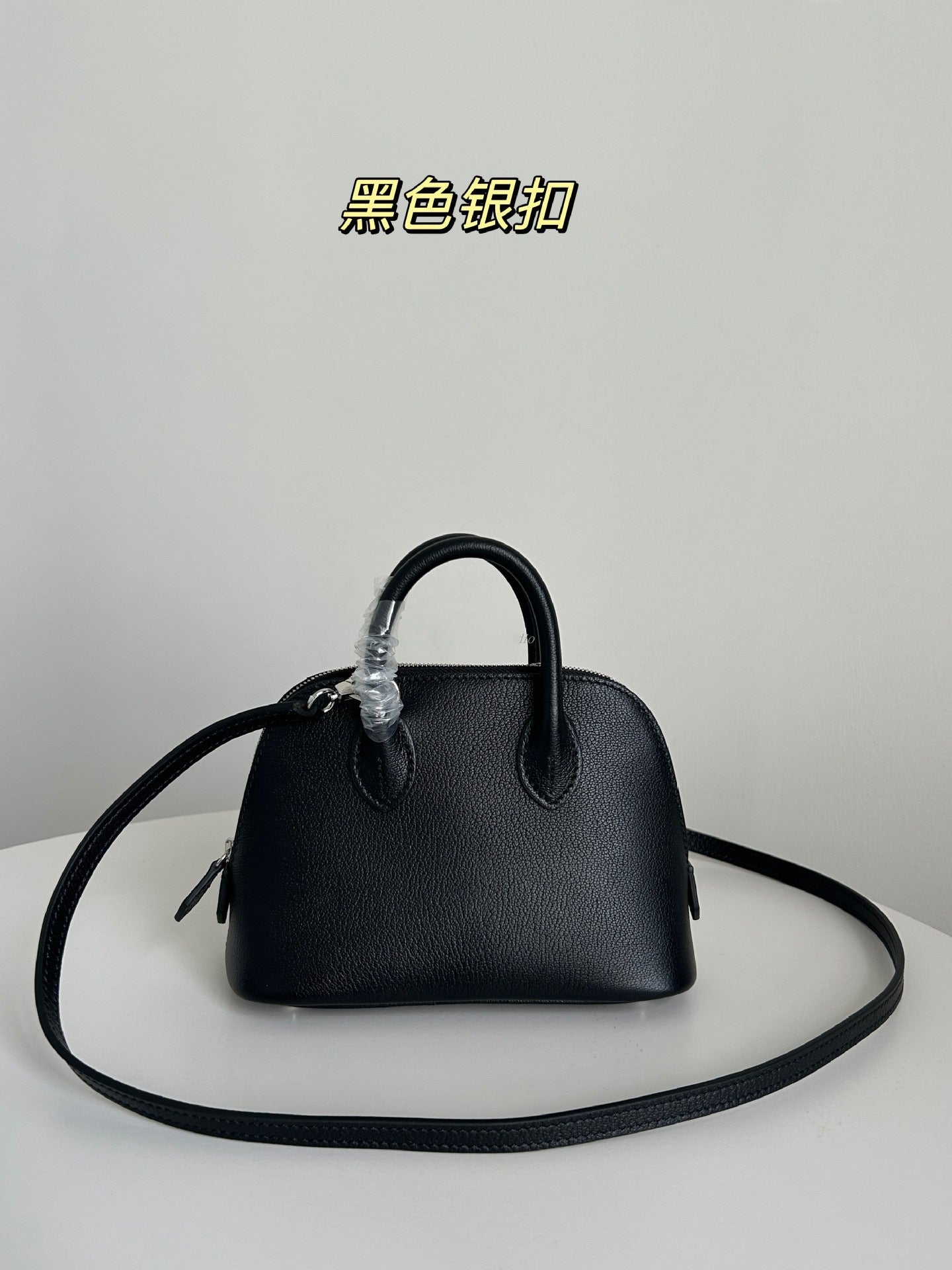 日韩潮包ins真皮手提百搭 手掌纹真皮贝壳包通勤质感包女一件代发