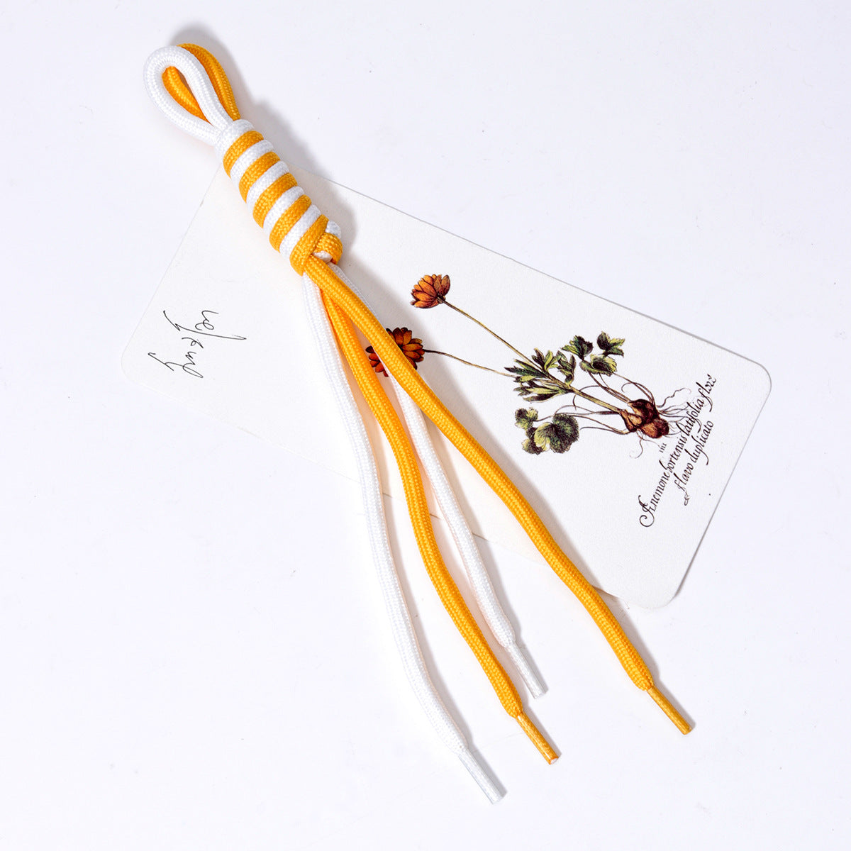 新款欧美波西米亚风涤纶纯手工编织钥匙扣包包挂件批发跨境亚马逊