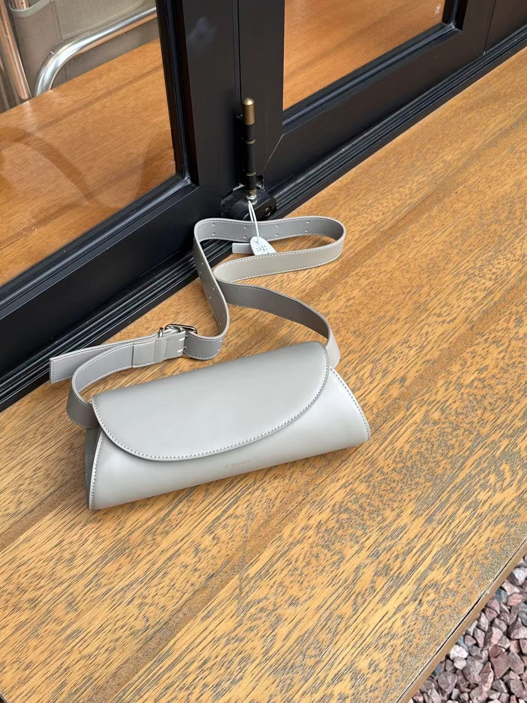 法式纯色包包女质感腋下单肩包女款2024新款设计感小众百搭圆筒包