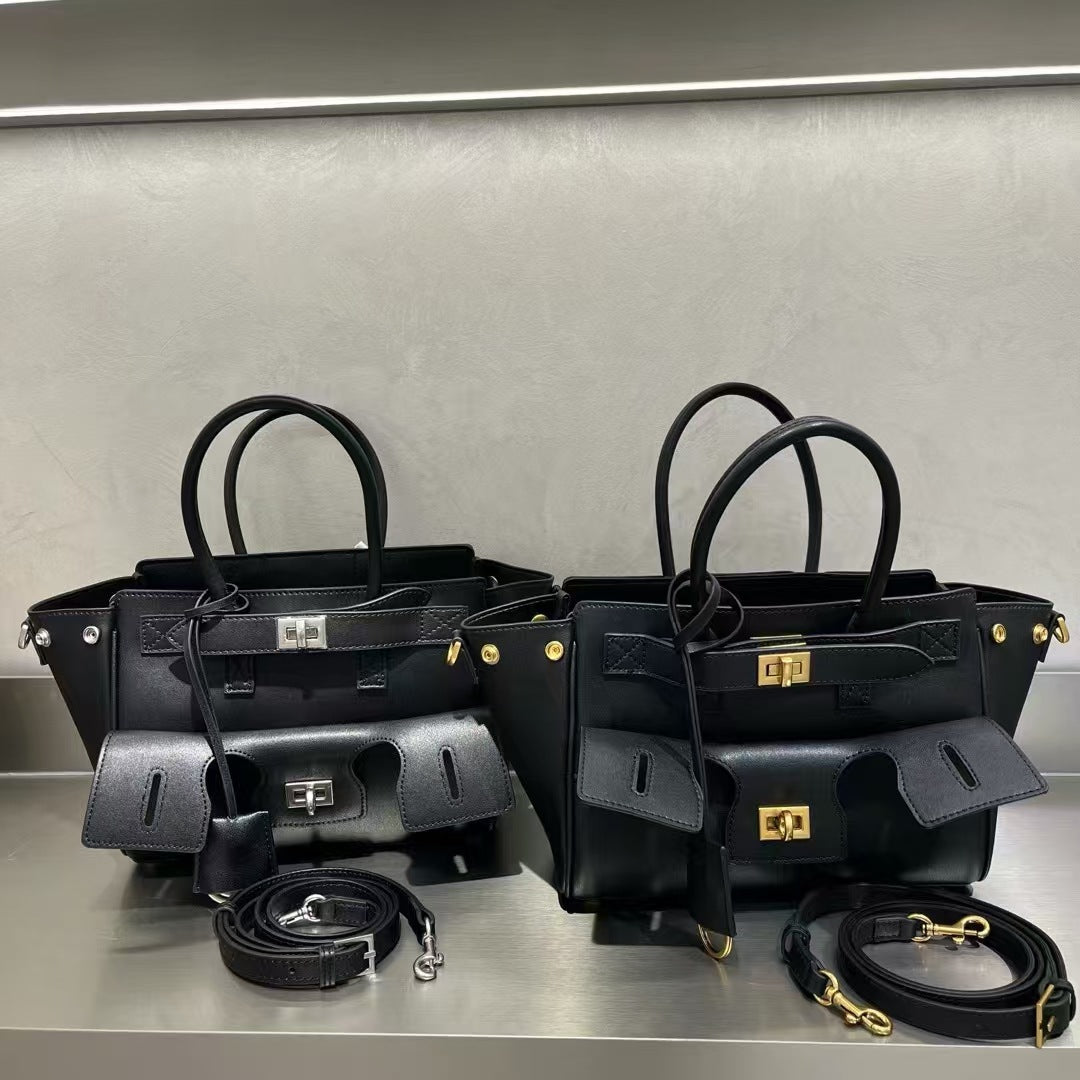 小众设计高级感大容量托特包2025新款时尚百搭通勤单肩手提腋下包