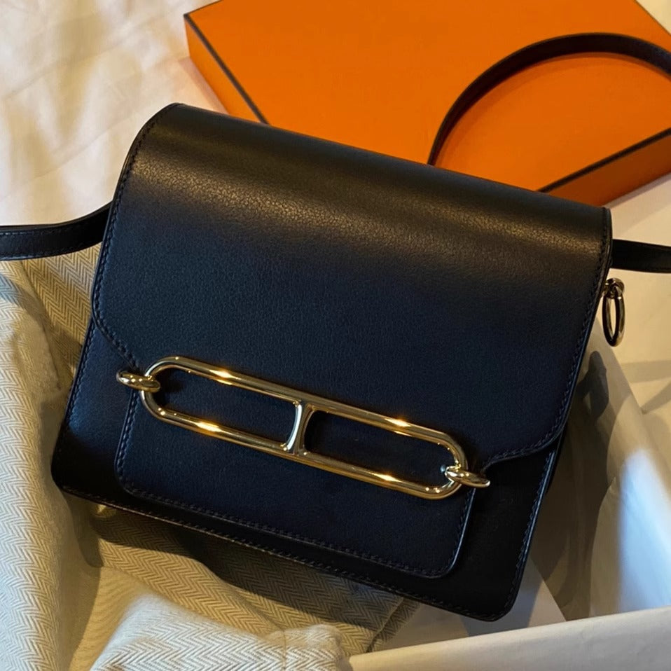 网红同款空姐豆腐包头层牛皮猪鼻子包小方包单肩斜挎女包直播代发