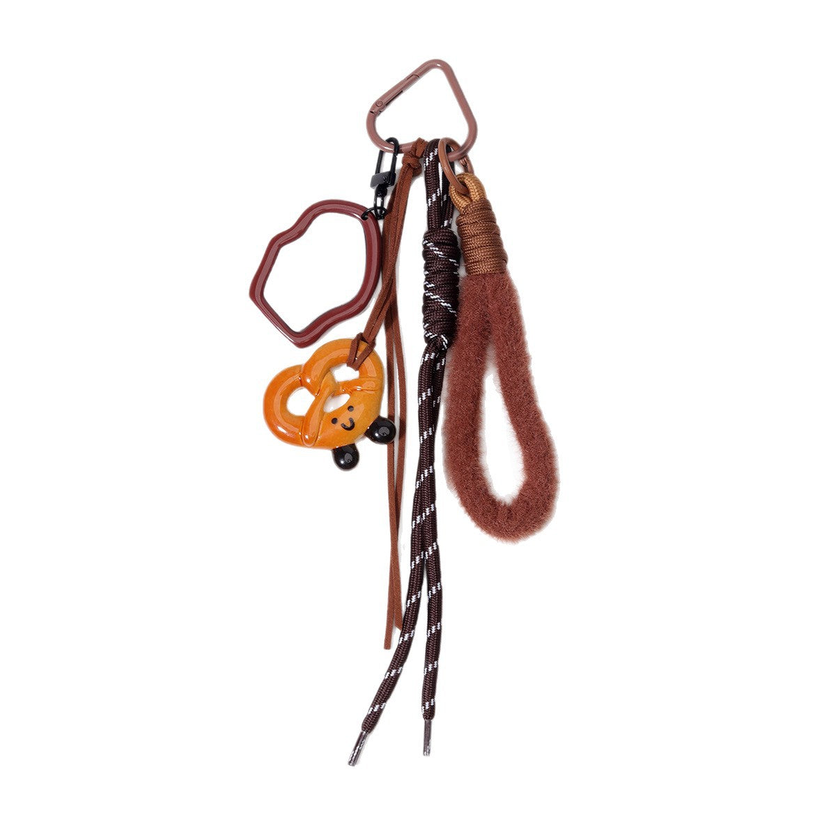 miu风碱水面包钥匙扣秋冬美拉德系可爱面包挂件学生情侣书包装饰