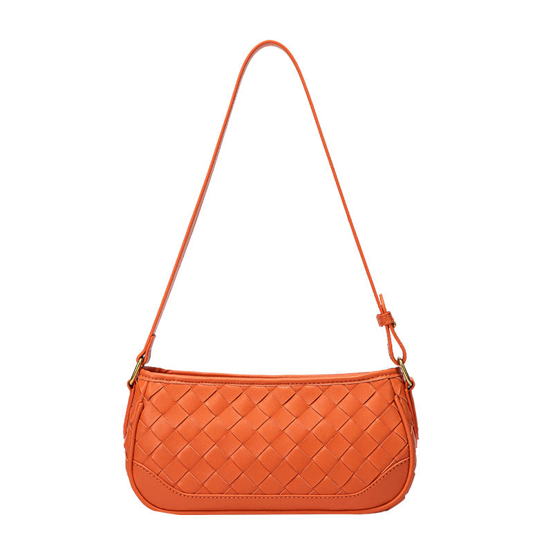 包包女2025新款潮编织腋下法棍包单肩包女士手提包手拎包批发外贸