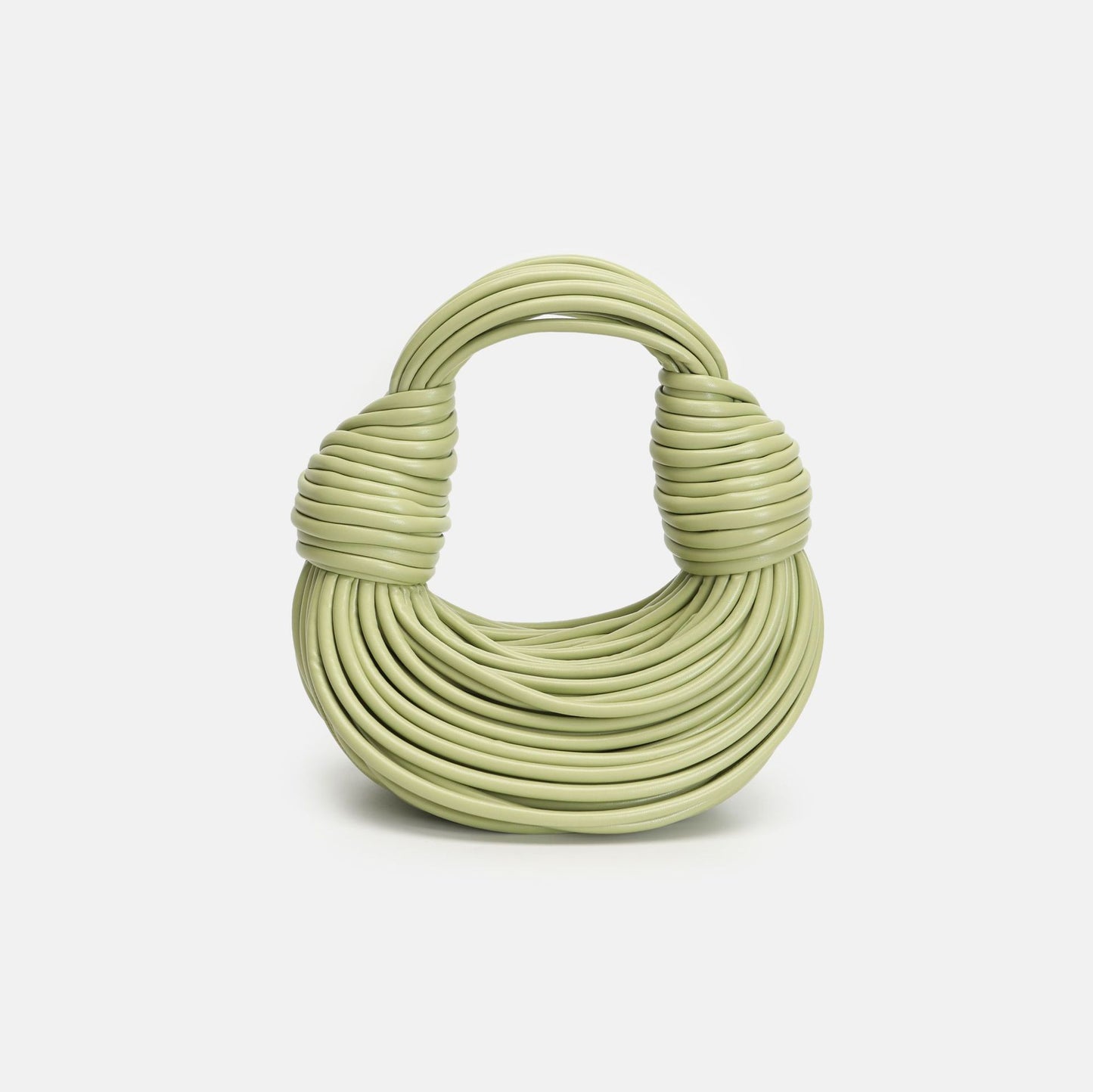 面条包手工编织绳结包小众设计打结拉面包面条包饺子云朵手提手拎