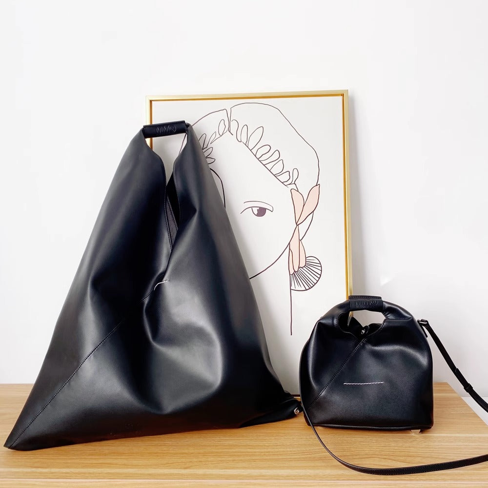 MM马吉啦三角包慵懒风女大容量通勤托特包ins潮流饺子包购物袋6