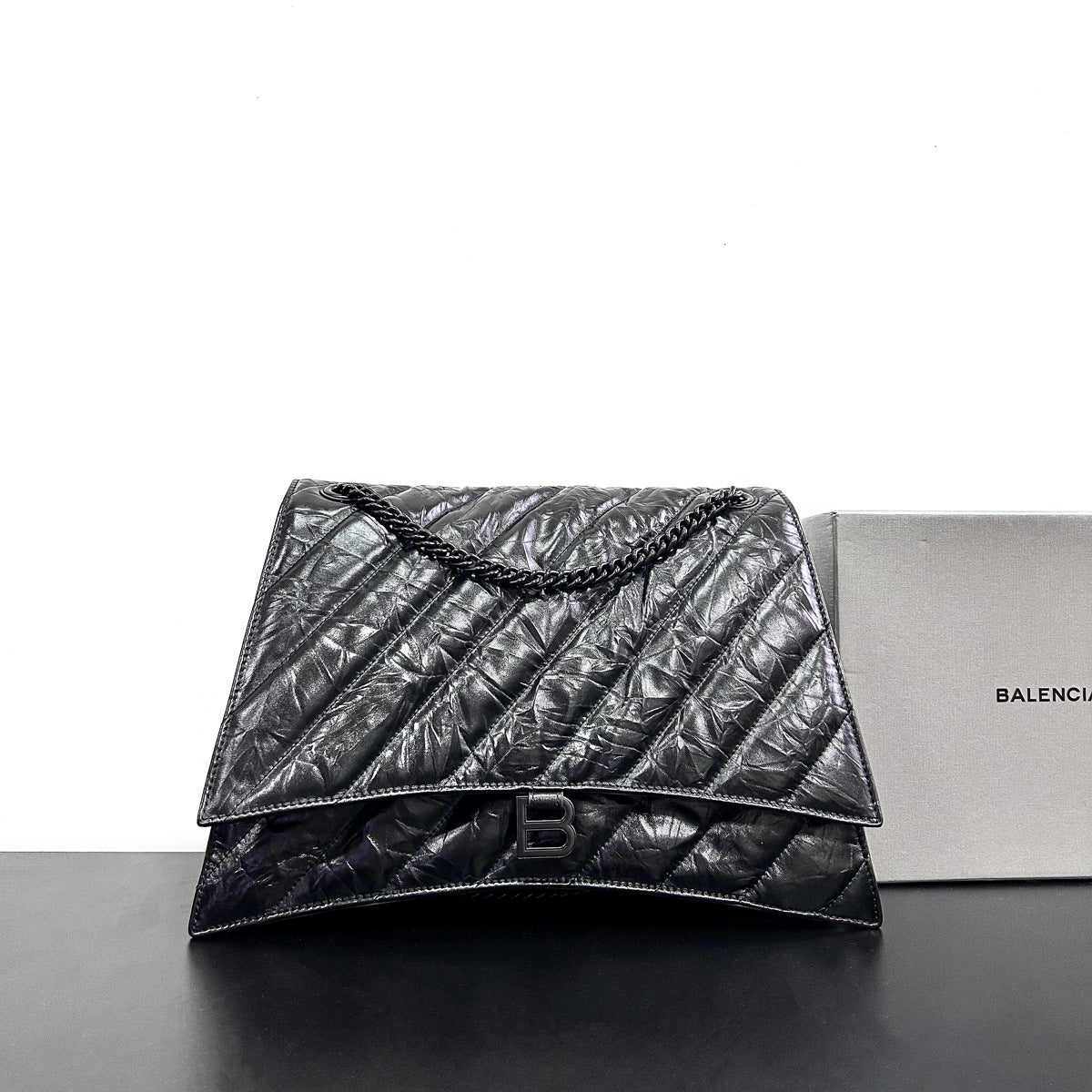 包包女夏季2023年新款爆款沙漏包高级感小众流行斜挎包链条腋下包