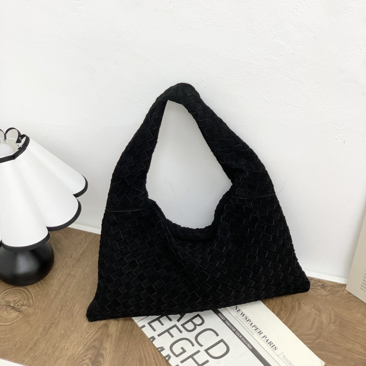 法式高级感编织包包女2024新款单肩腋下包小众质感手提通勤包百搭