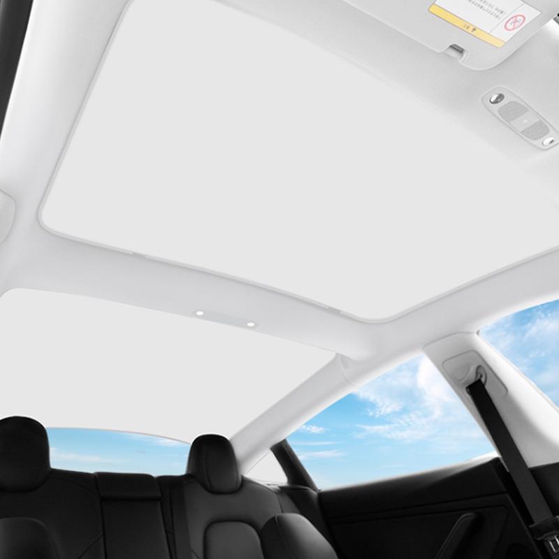 适用于特斯拉Model3 天窗遮阳挡跨境爆款车顶内饰防紫外隔热遮阳