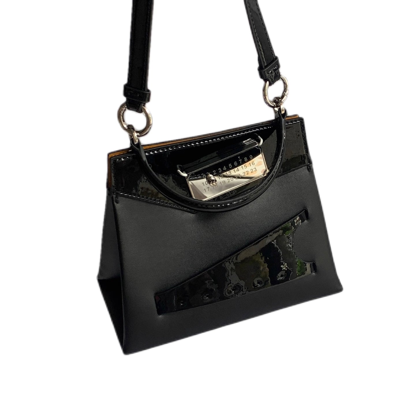 轻奢时尚韩版小众设计手提包mm6折纸包百搭单肩斜挎小包无痕代发