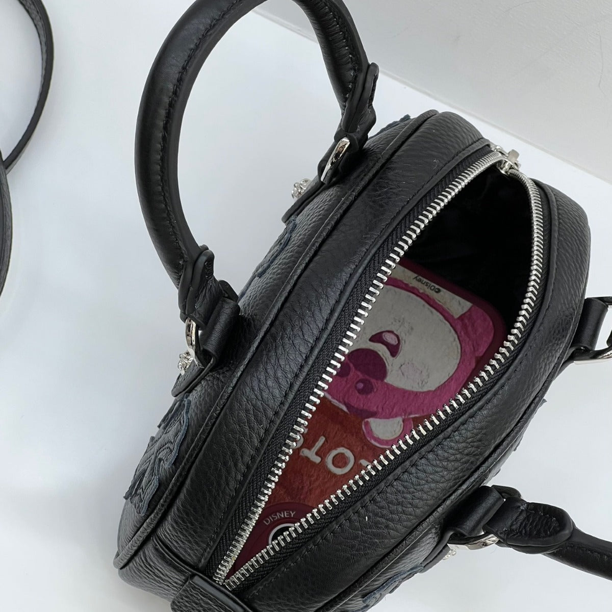 女包新款头层牛皮十字架保龄球包甜酷辣妹风枕头包手提单肩斜挎包