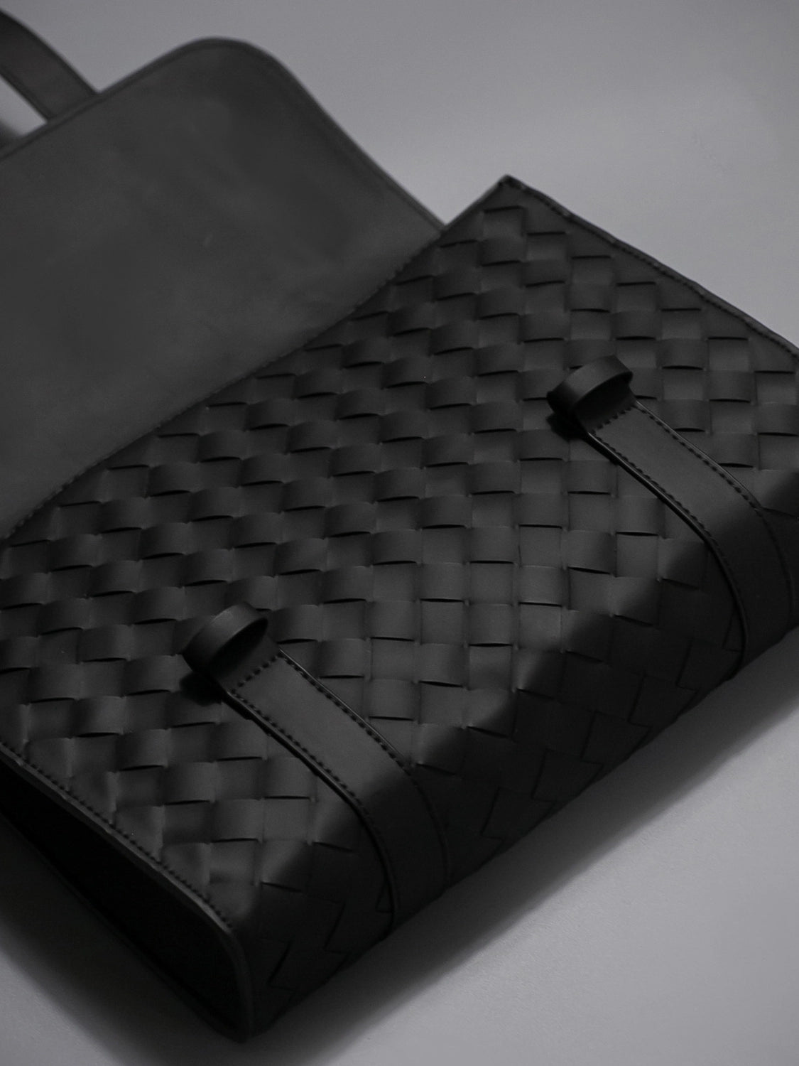 X&BV新款斜挎包男真皮编织商务休闲男士单肩包翻盖牛皮高级时尚牛