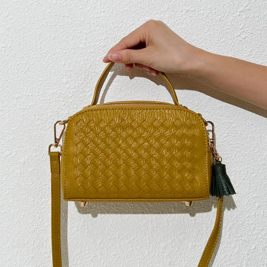 秋冬百搭编织波士顿包单肩手提斜挎2023新款休闲大容量双拉枕头包