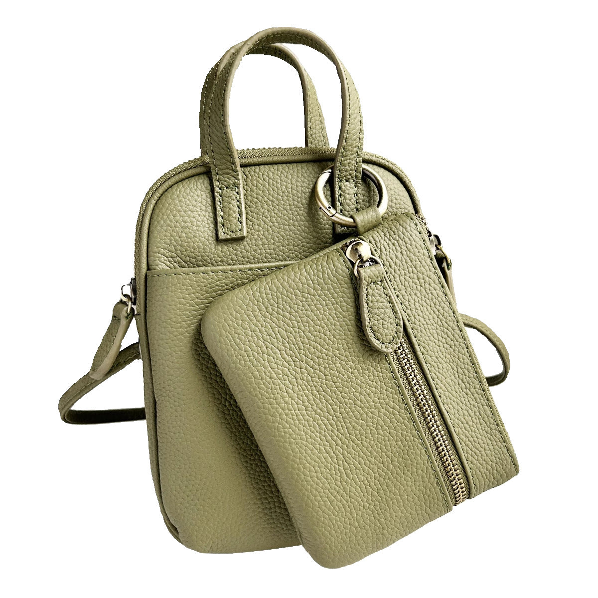 新款零钱钥匙包软皮文艺复古迷你小包包2024真皮手机包女斜挎小包