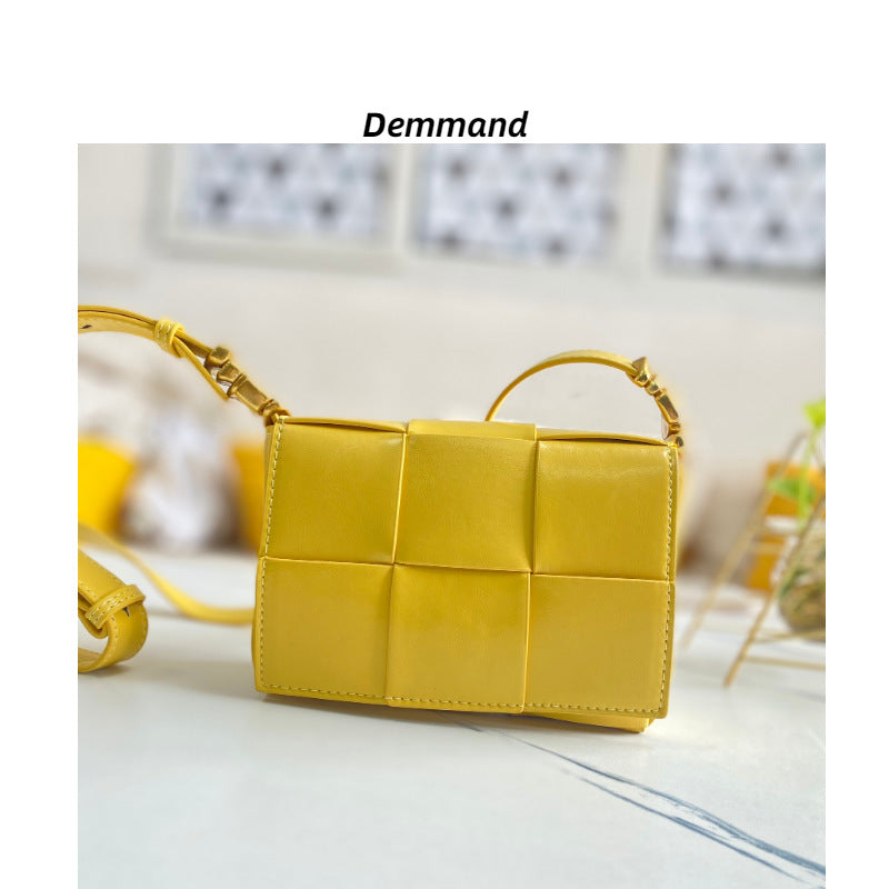 包包女2022新款女包时尚编织斜挎双肩小方包洋气爆款单肩包真皮