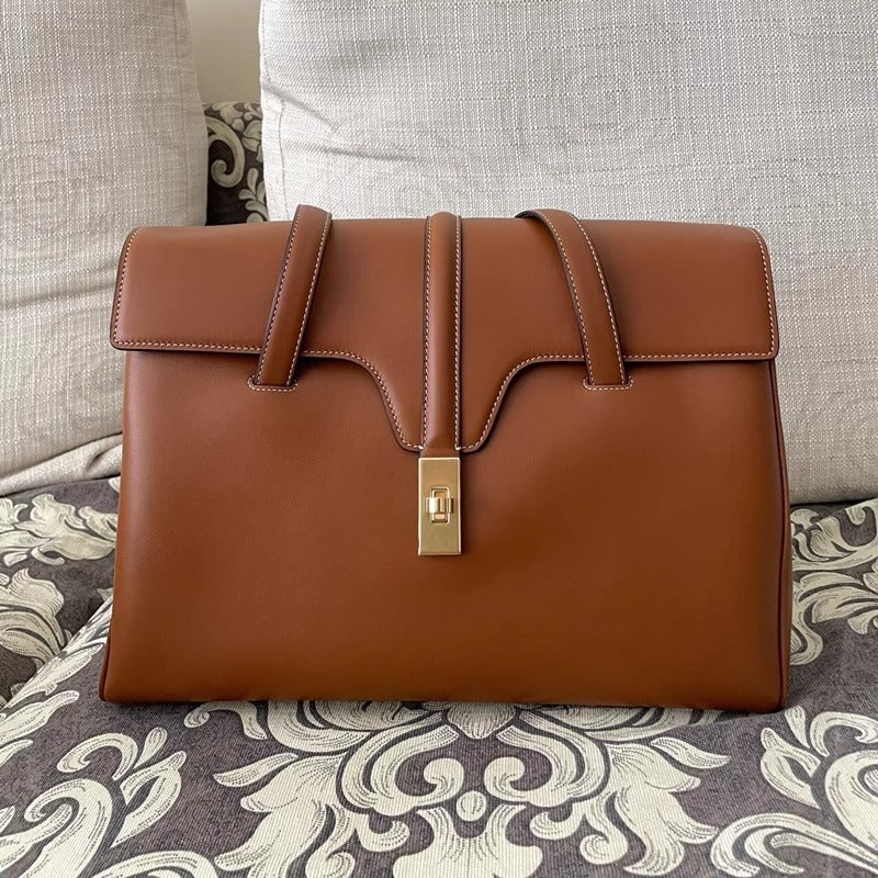 大气上班通勤包包女时尚大容量tote旅行托特包soft16单肩电脑大包