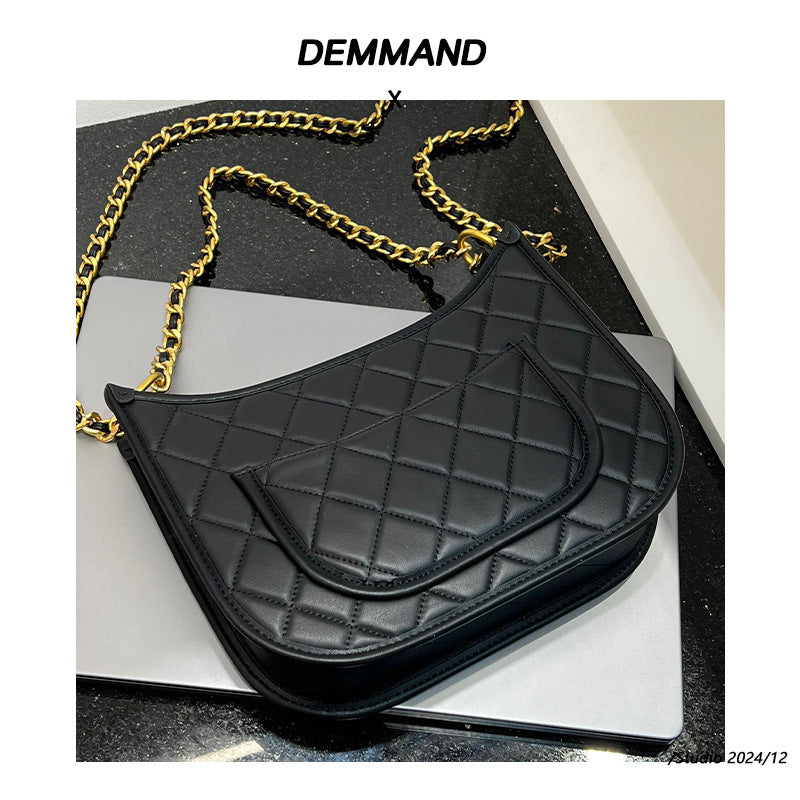 羊皮2024新款腋下包鱼子酱真皮柔软可腋下可单肩斜跨女式包包Z024