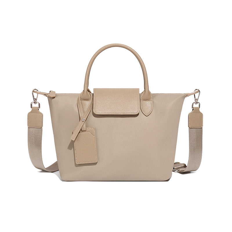 时尚新款大容量龙襄饺子包单肩斜挎包休闲潮流质感女包通勤手提包