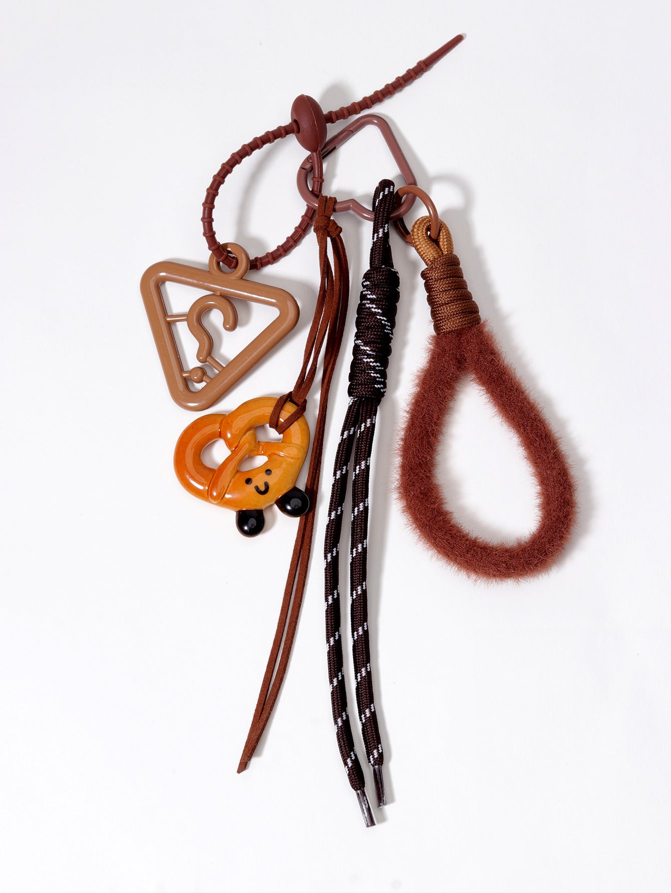 miu风碱水面包钥匙扣秋冬美拉德系可爱面包挂件学生情侣书包装饰