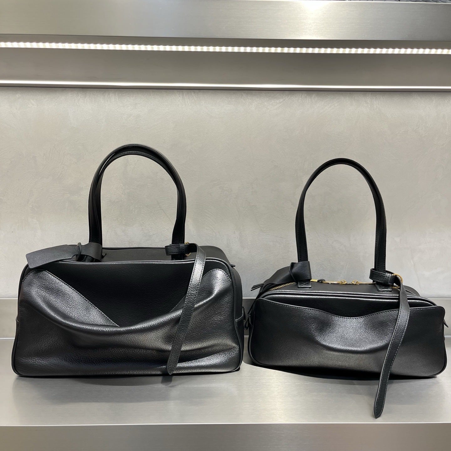 复古保龄球包2025新款小众高级感手提包通勤单肩腋下包包时尚女包