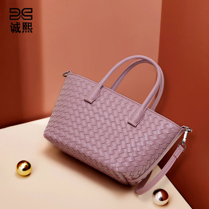 夏日沙滩编织包休闲风百搭手拎女包小众菜篮子单肩包大容量斜挎包