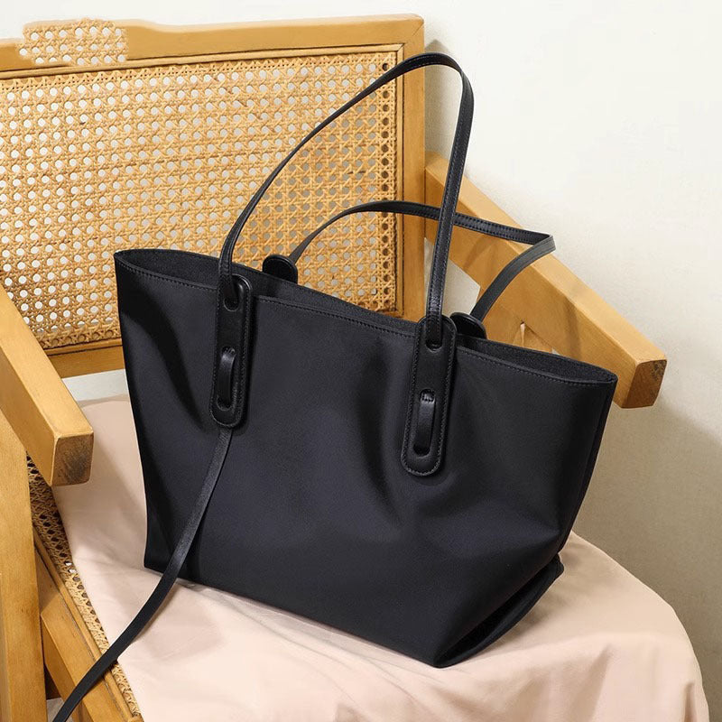 洋气大容量ins托特包时尚百搭放电脑文件韩版休闲单肩斜挎包代发