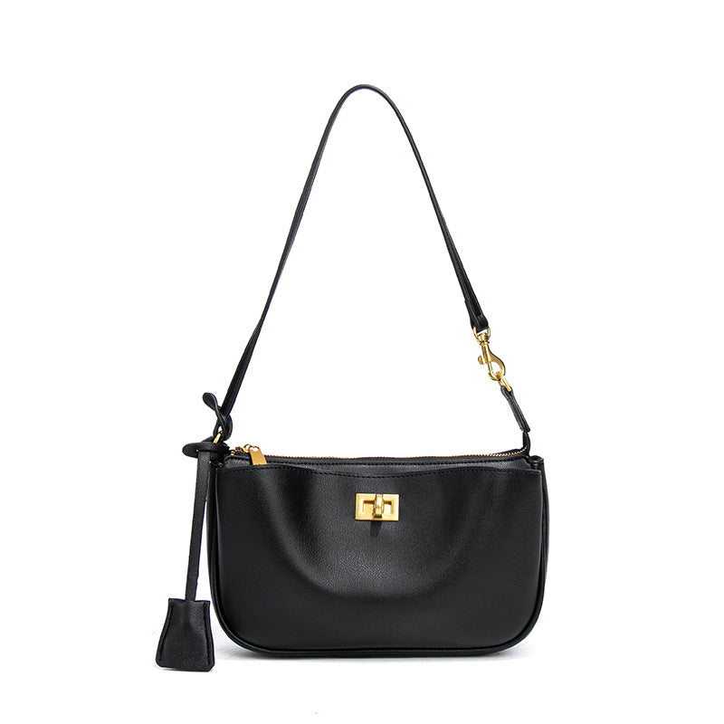 简约休闲手提包单肩腋下女包小众高级感斜挎包通勤百搭时尚小方包