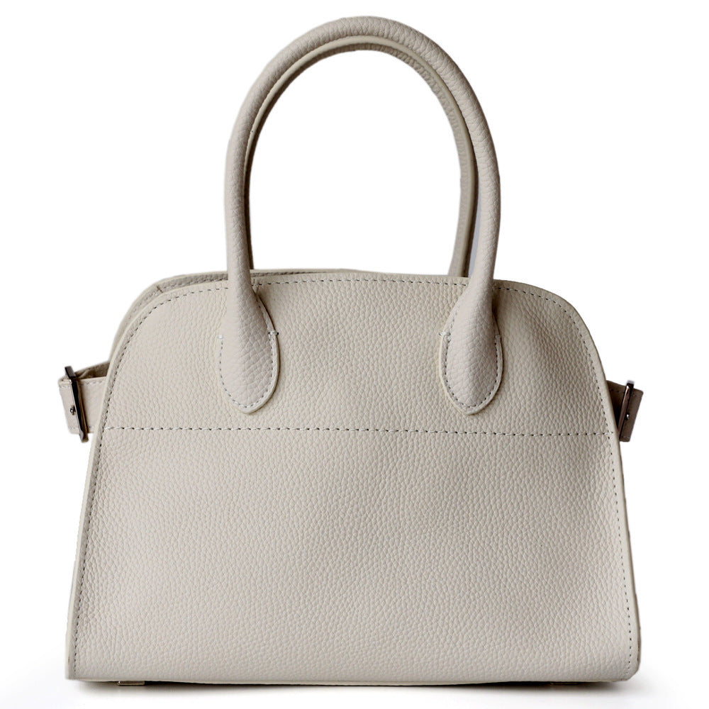 进口磨砂皮潮流通勤手提包轻奢简约大容量女包包抖音直播供应代发