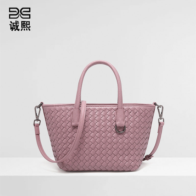 夏日沙滩编织包休闲风百搭手拎女包小众菜篮子单肩包大容量斜挎包