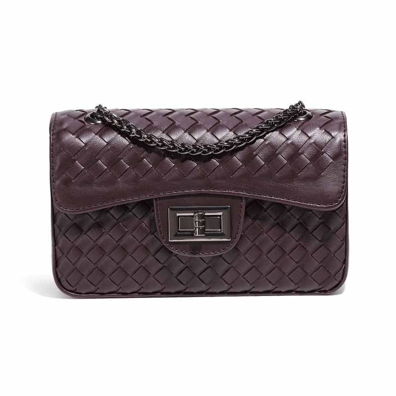 经典百搭横款小方包网红同款辣妈包质感链条单肩包休闲潮流斜挎包