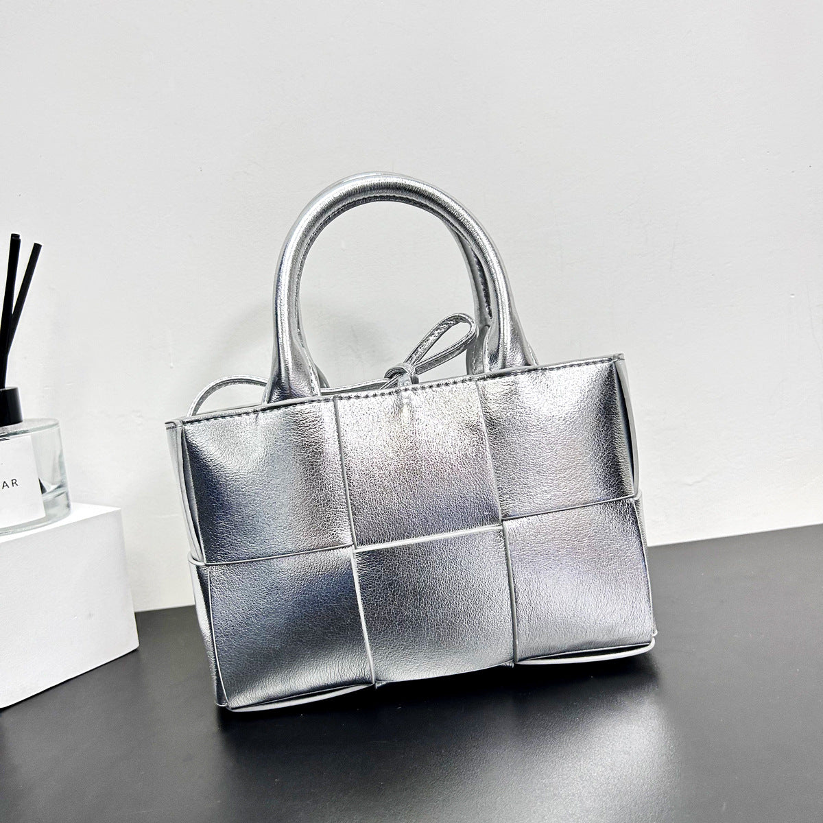 2023新款包包秋冬质感大包编织托特简约时尚女真大容量手提斜挎包