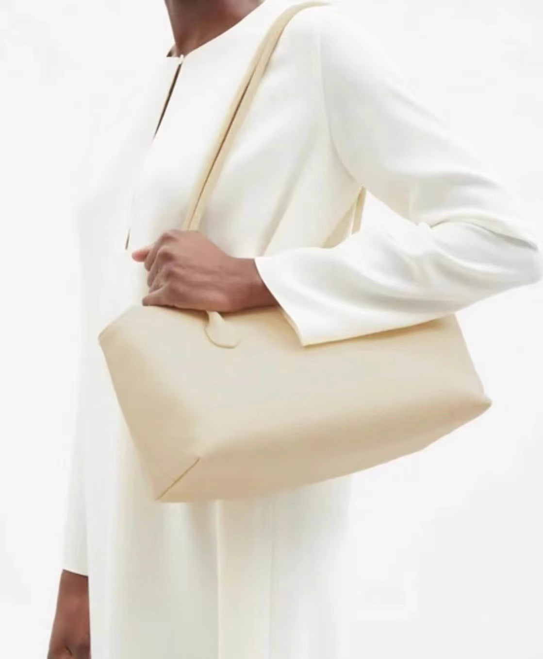 肯豆同款Handle通勤简约Terrasse单肩手提托特包大包Tote手提包