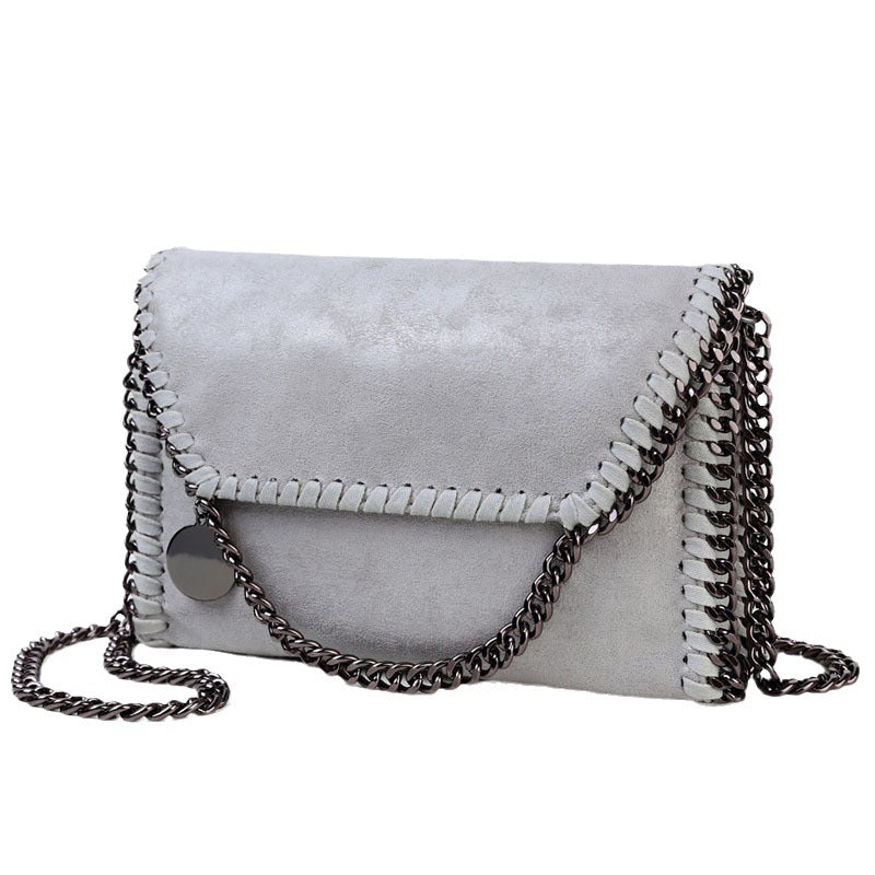 外贸亚马逊欧美包 时尚百搭斜挎链条包ins超火女士手提包批发代发