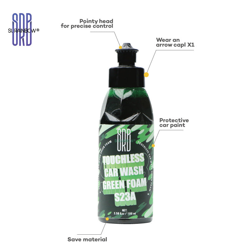 跨境热销绿色高泡预洗液洗车水蜡专用泡沫液PA壶专用免擦清洁剂
