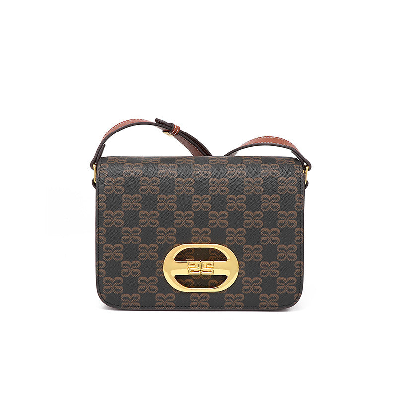 高级感小众复古小方包跨境潮流时尚单肩女包秋冬新款质感斜挎包包