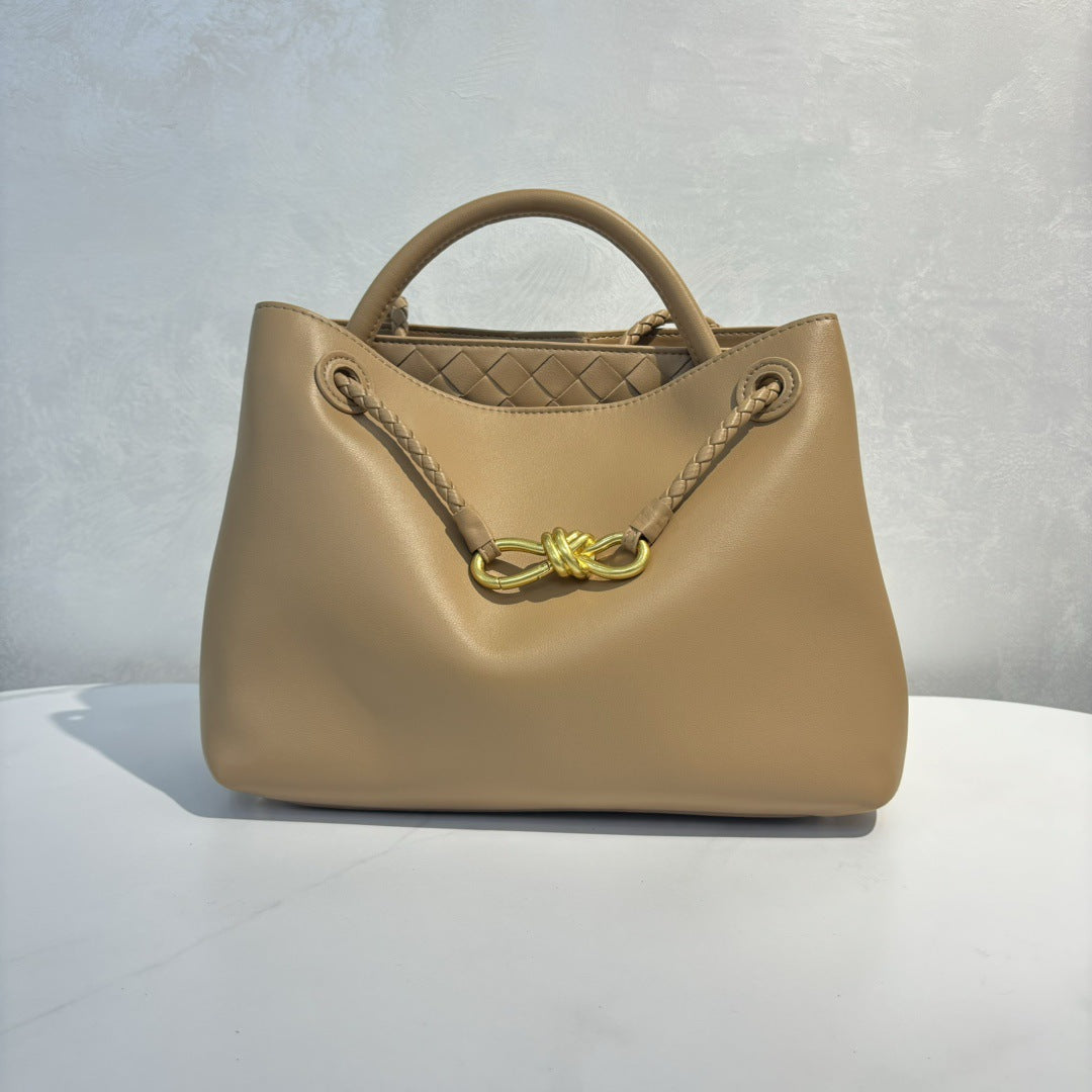 明星同款大容量通勤包百搭时尚手提女包单肩斜挎包跨境托特包批发