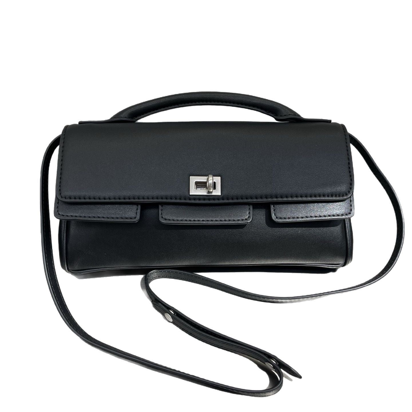 小众真皮包包 25春夏新款 里外头层小牛皮 可肩背手拎 容量可观