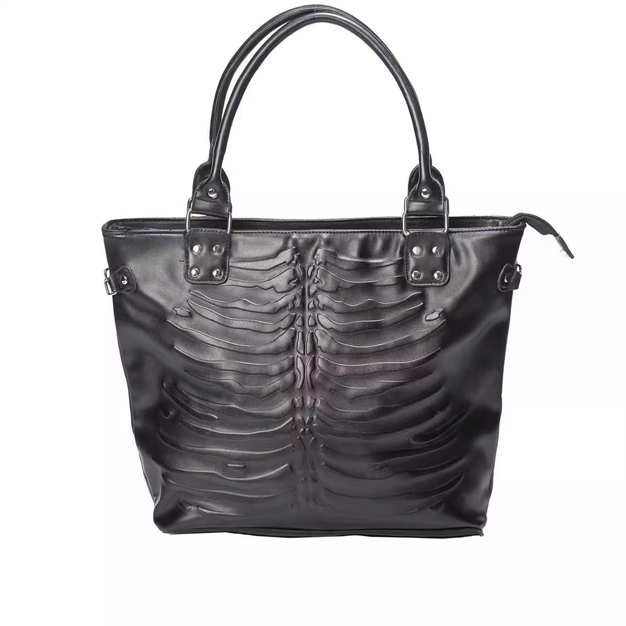 欧美跨境Banned暗黑哥特朋克机车包猫咪五芒星托特包大容量单肩包