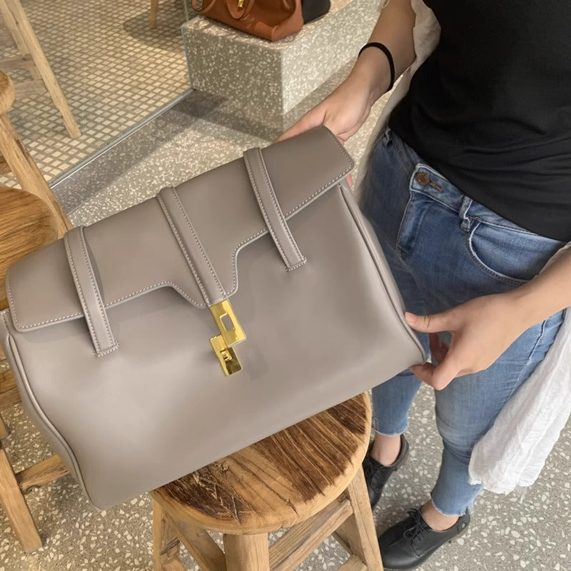 大气上班通勤包包女时尚大容量tote旅行托特包soft16单肩电脑大包