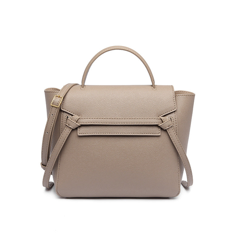 高级感洋气鲶鱼包女时尚简约大容量丝巾手提包百搭斜挎气质女神包